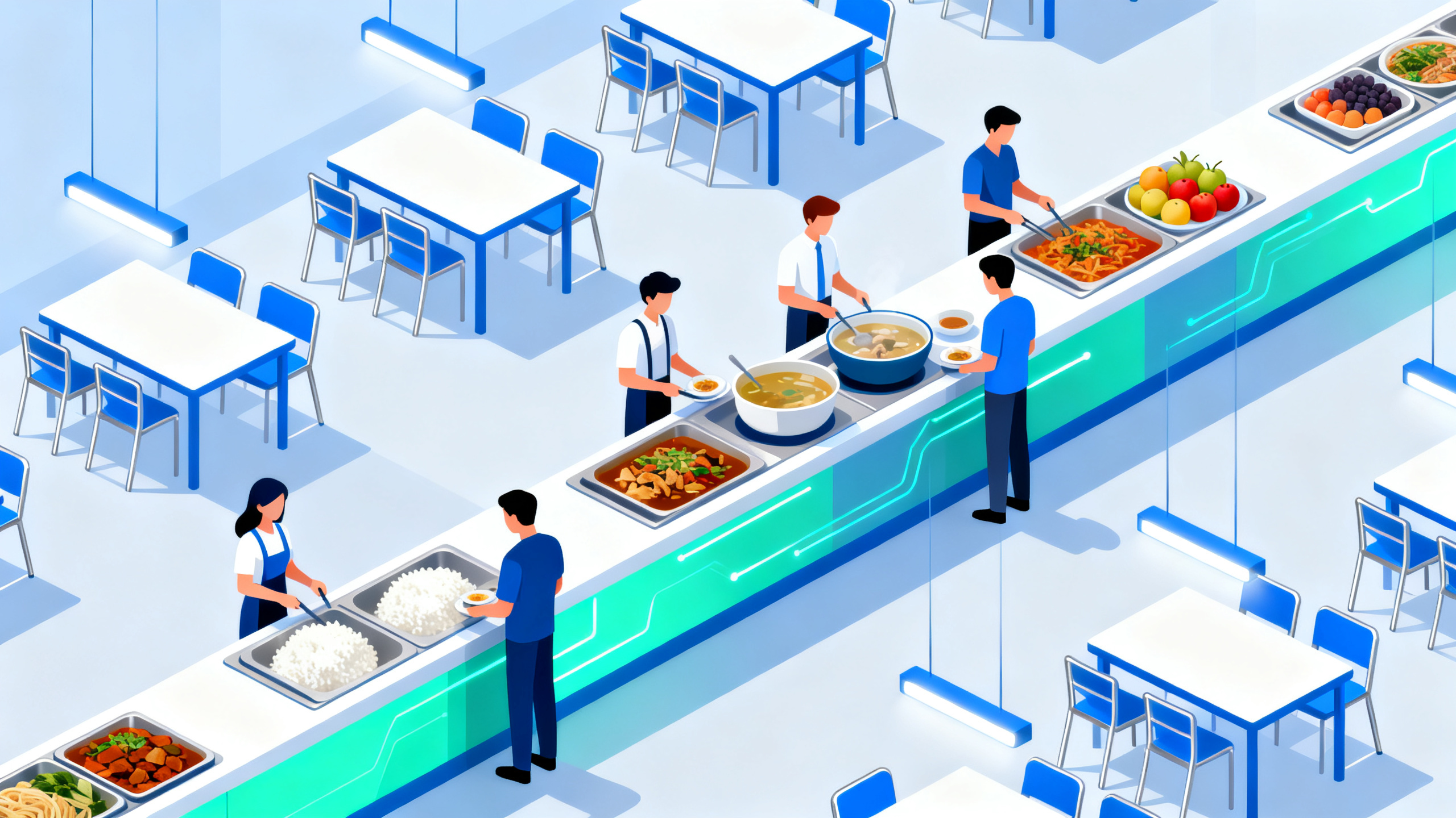 企业食堂团餐管理：食品安全、成本与满意度的平衡_嘉信立恒
